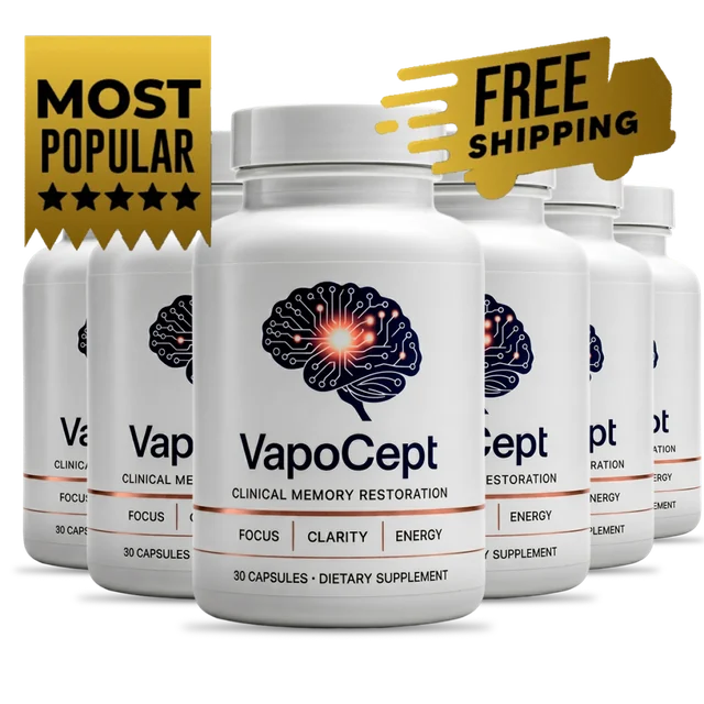 Six VapoCept bottles